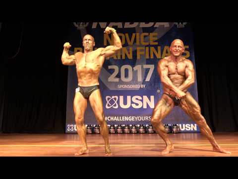 Posedown – Masters Over 50 - USN NABBA Novice Britain Final 2017