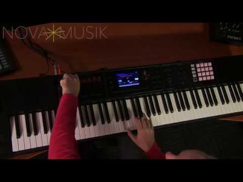 Nova Musik - Roland FA-08 FA-06 Workstation Keyboard with Scott Tibbs
