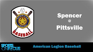 Spencer @ Pittsville | American Legion Baseball