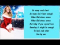 Mariah Carey - When Christmas Comes  + Lyrics