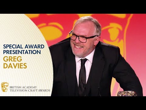 Greg Davies' Hilarious Special Award Presentation Speech | BAFTA TV Craft Awards 2019
