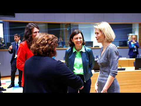 Video Thumbnail: 🇪🇺 Foreign Affairs Council Development Roundtable Led by Kaja Kallas in Brussels