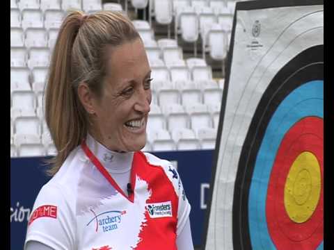 Max Pearson meets Olympian archer Alison Williamson