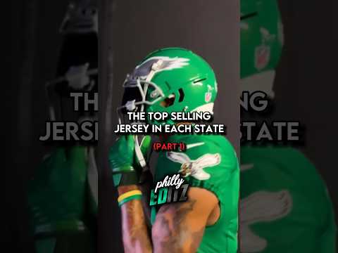 The Top Selling Jersey In Each State #roadto1k #viral #youtube #edit #nfl