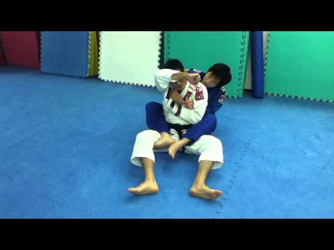 Collar choke Defense part1 送り襟絞め防御1