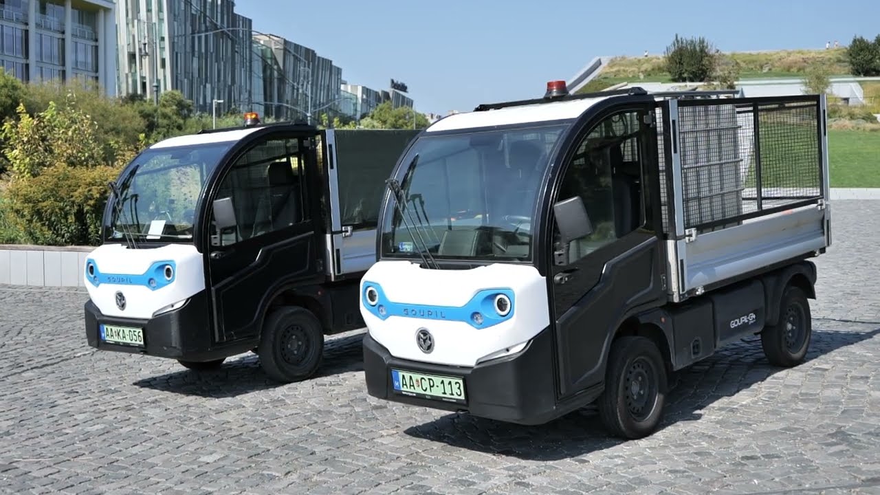 Polaris Goupil G4 elektromos kisteherautó