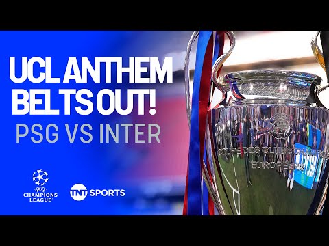 GOOSEBUMPS! The Champions League Anthem BELTS OUT in Munich ahead of PSG vs Inter 🏆 #UCL