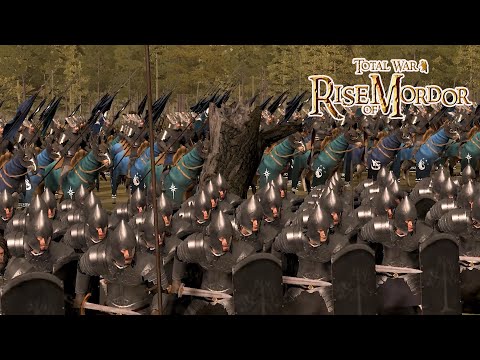 Rise Of Mordor -  Gondor Fight Against Lossarnach - LOTR  Cinematic Battle