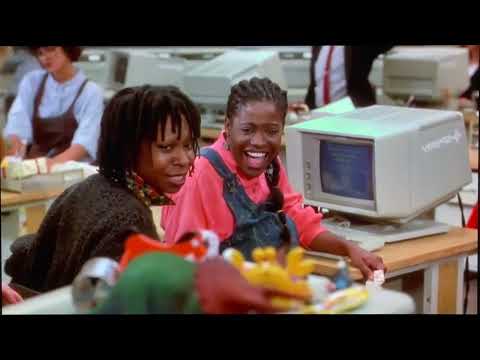 Female Bodybuilder Hijacks Whoopi Goldberg's Computer - Teagan Clive 1986