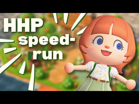 The Ultimate Happy Home Paradise SPEEDRUN
