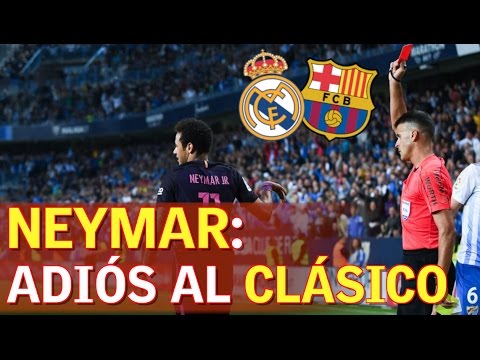 Real Madrid -  Barcelona: Neymar no jugará el Clásico | Diario AS