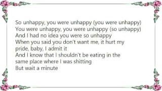 Jordin Sparks - Unhappy Lyrics