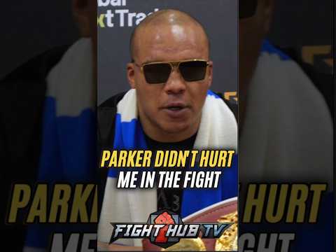 Fabio Wardley FIRST WORDS after stopping Joseph Parker!