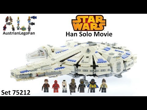Vidéo LEGO Star Wars 75212 : Le Faucon Millenium du raid de Kessel