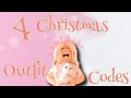 4 Bloxburg Christmas Outfit Codes ️