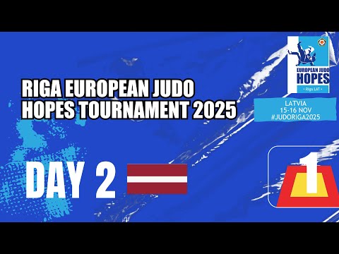 Riga European Judo Hopes Tournament 2025 - Day 2 - Tatami 1