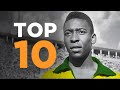 Top 10 Goalscorers In Football History - YouTube