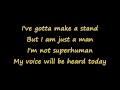 Skillet - Hero (Lyrics) 