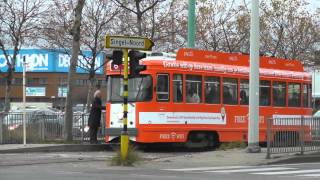 preview picture of video 'PCC streetcars,  trams, buses, trucks and a lot of noise, Antwerpen, B, 26 nov 2013 part 2 of 2'