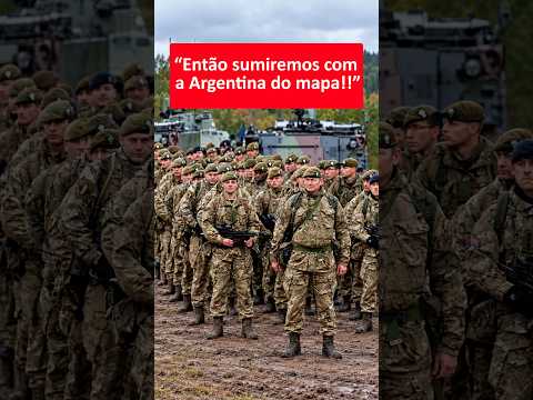 Reino Unido AMEAÇA a Argentina e coloca Forças Armadas a postos!