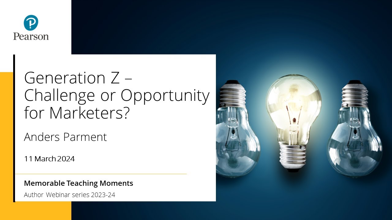 Anders Parment: Generation Z - Challenge or Opportunity for Marketers?