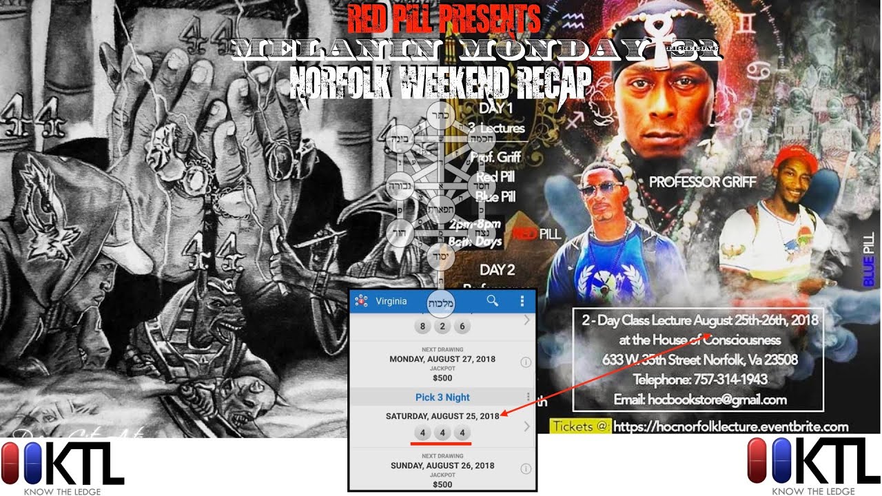 RED PILL presents MELANIN MONDAY 30 #NORFOLKRECAP #VIDEOGAMESHOOTER  #WHITEFRAGILITY