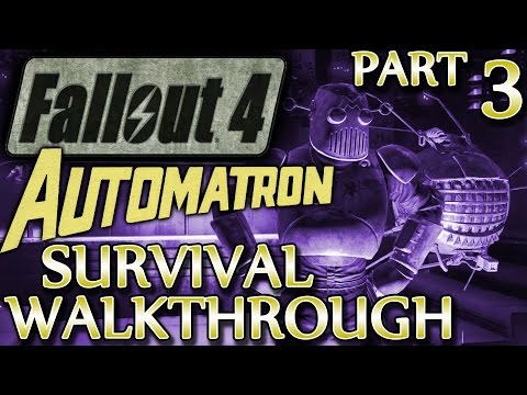 Ⓦ Fallout 4 Automatron DLC Walkthrough ▪ Part 3: The Mechanist's Lair, Restoring Order [SURVIVAL]
