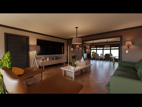 [CYCLES] Exterior to Interior Blender Render (House 10)