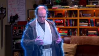 The Big Bang Theory - Arthur Jeffries as Sheldon's Obi-Wan S07E22 [HD] video