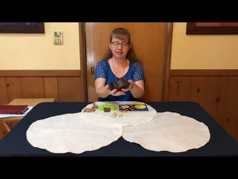 Godly Play style - The Mystery of the Trinity, June 21, 2020