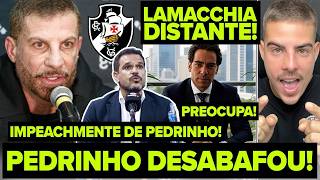 PEDRINHO REVELOU TUDO! CARTA EXPLODE NO VASCO! LAMACCHIA ESTAVA POR DETALHES! SAF EM RISCO?
