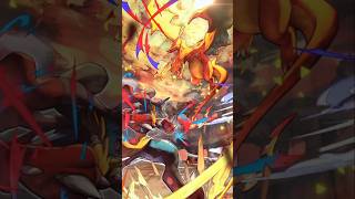 Mega Lucario Fighting Mega Charizard!! #pokemontcg #charizard #tcgpocket