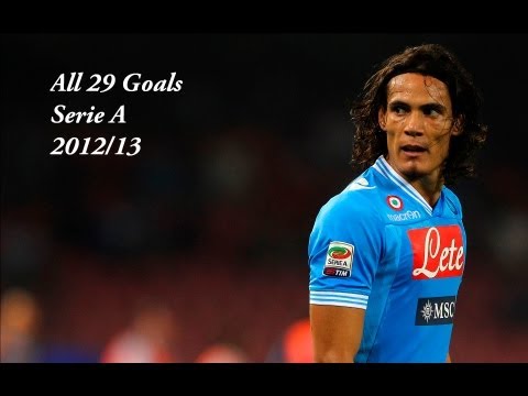 ★ Edinson Cavani ★ All 29 Goals ★ 2012/13 ★ Serie A ★ ♥♥♥ ● [1080p] ● HD