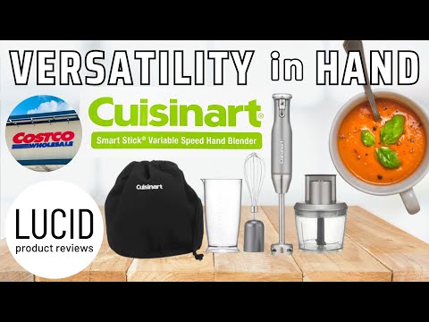 Cuisinart Variable Speed Immersion Blender with Food Processor - Thorough Review