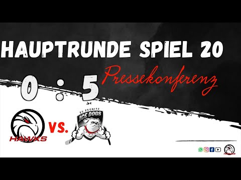 Pressekonferenz:  ESC Hassfurt vs. EV Pegnitz 0:5 - 10.01.2025 - Hauptrunde Spiel 20
