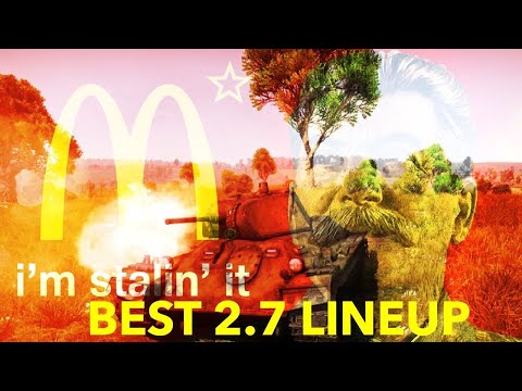 THE BEST 2.7 RUSSIAN GROUND LINEUP ||WAR THUNDER||