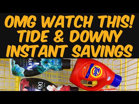 In Store Dollar General Breakdown for $5 Off $25 - Tide Instant Savings Video