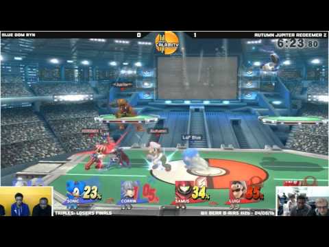 WBB #26 | Blue, Dom, Ryn vs Autumn, Jupiter, Redeemer Z - Losers Finals - Sm4sh Triples