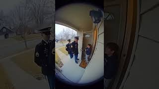 Tragic War Update: Soldiers Tell Son About His Father’s Death #shorts #military #sad