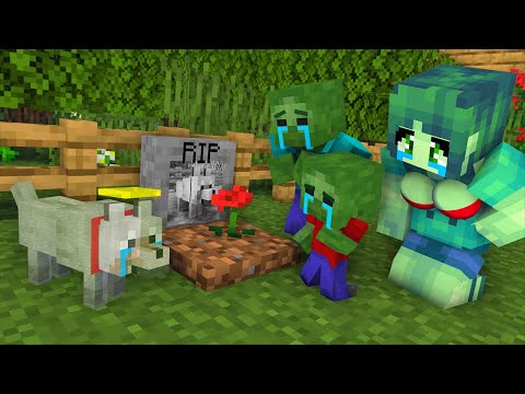 Minecraft Animation: Heartbreaking Monster School Tragedy - Who Killed the Dog?