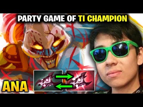 Ana Huskar - When TI Champion is Having Fun In Party Game