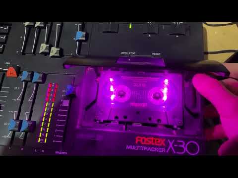 [Rare] Fostex X30 Multitracker 4 track analog cassette | Reverb