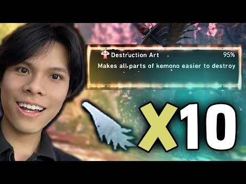 Fastest way to Farm Kemono with Alpha Sapscourge Updates  - Wild Hearts