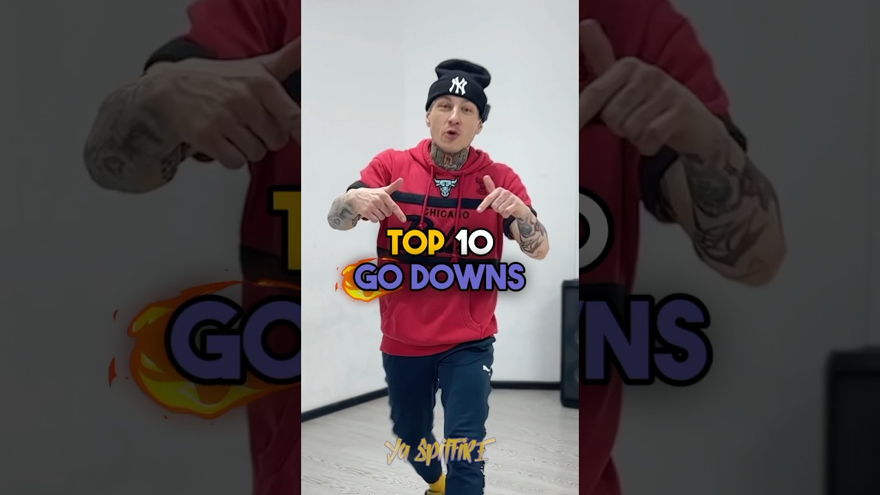 Top 10 GO DOWNS - Dance TUTORIAL