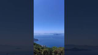 三高山砲台・北部砲台跡から見る瀬戸内海