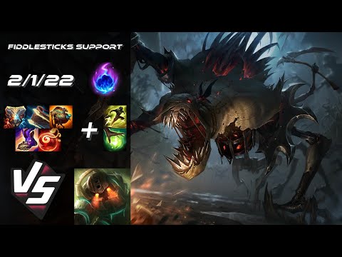 SUPPORT Fiddlesticks vs Nautilus - EU Challenger Patch 25.S1.8