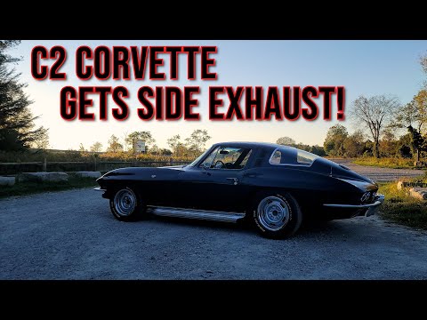C2 Corvette Side Exhaust Installation