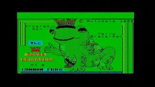 ZX Spectrum Vega Games - Adventures of a Common Frog