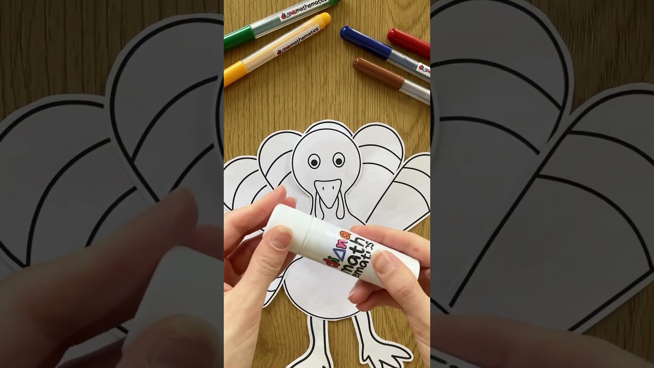 Thanksgiving Turkey Craft for Kids | Printable Activity for Teachers & Parents 🦃
