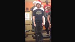 Keegan's Christmas performance